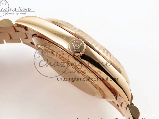 MiroTime 1228 Day Date 40 RG 228235 ARF 1:1 Best Edition Green Roman Dial on President Bracelet VR WrinkleFree 1509